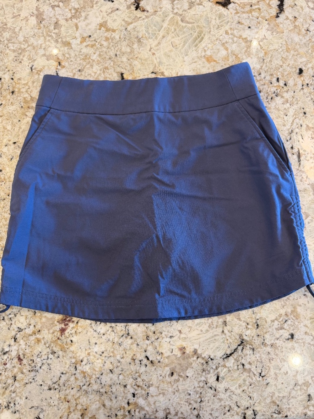 Columbia Women’s Blue Cinch Side Golf Tennis Hiking All Season Skort Athleisure
